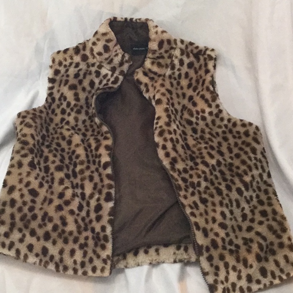 Warm fuzzy vest